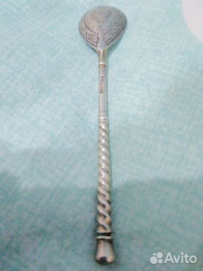 Ложка серебро 84 Царское серебро антиквариат 16гр
