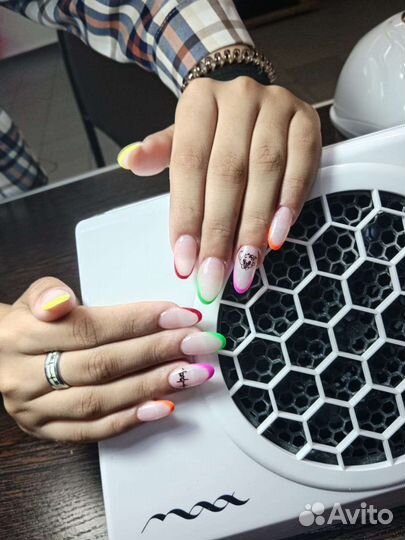 Маникюр педикюр гель лак
