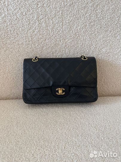 Винтажная сумка Chanel Classic Flap черная