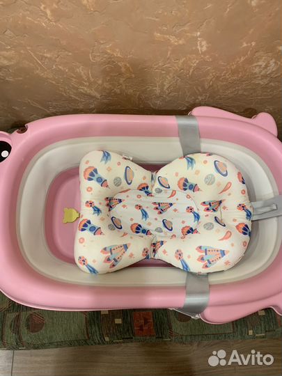 Ванночка для купания с матрасиком
