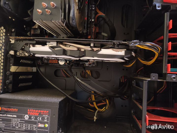 Видеокарта MSI GeForce GTX 1070 armor oс 8гб
