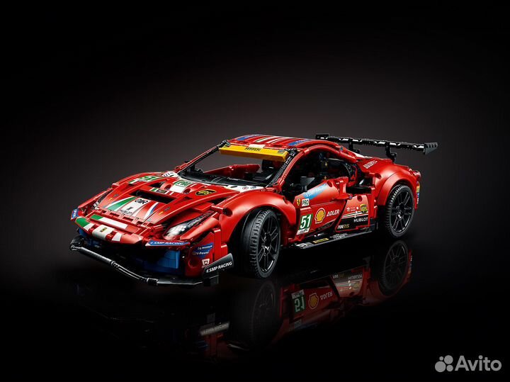 Конструктор Ferrari 488 GTE AF