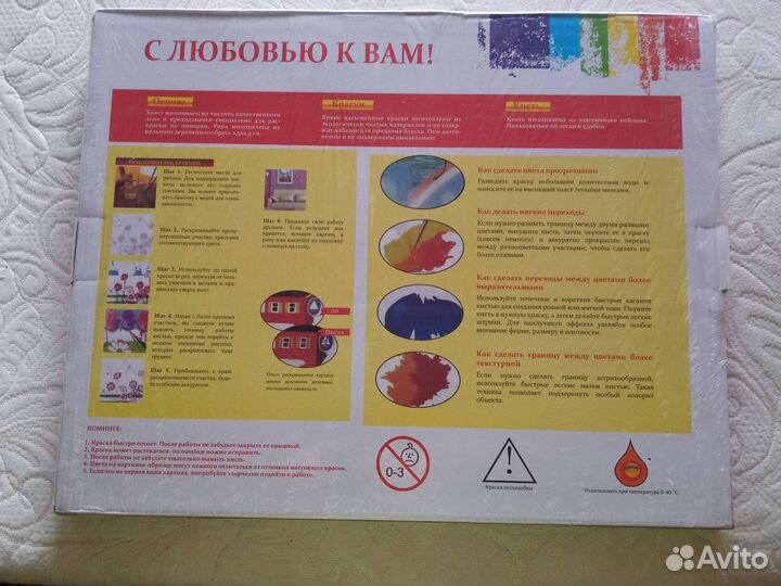 Картина по номерам новая