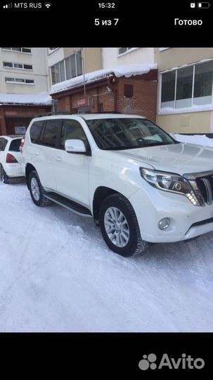 Toyota Land Cruiser Prado 2.8 AT, 2016, 187 000 км