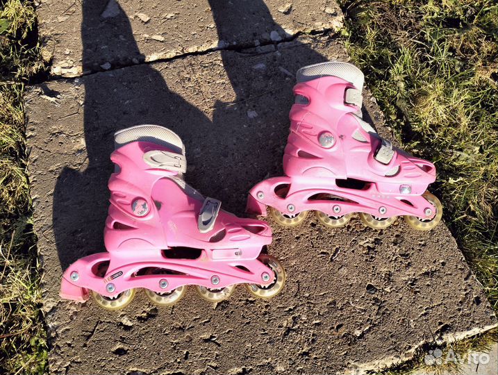 Роликовые коньки детские раздвижные