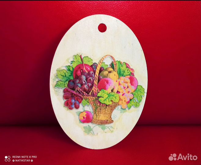 Доска декоративная с рисунком