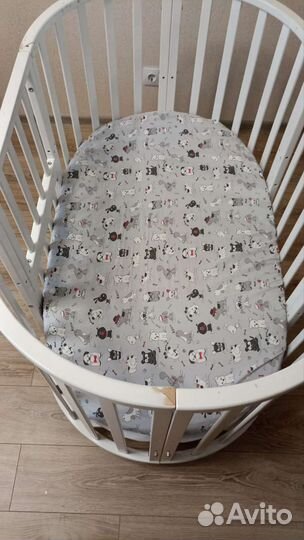 Детская кровать трансформер с маятником