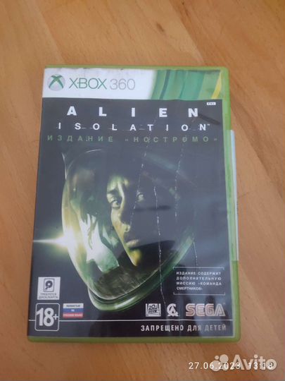 Игра для приставки xbox 360 Alien Isolation
