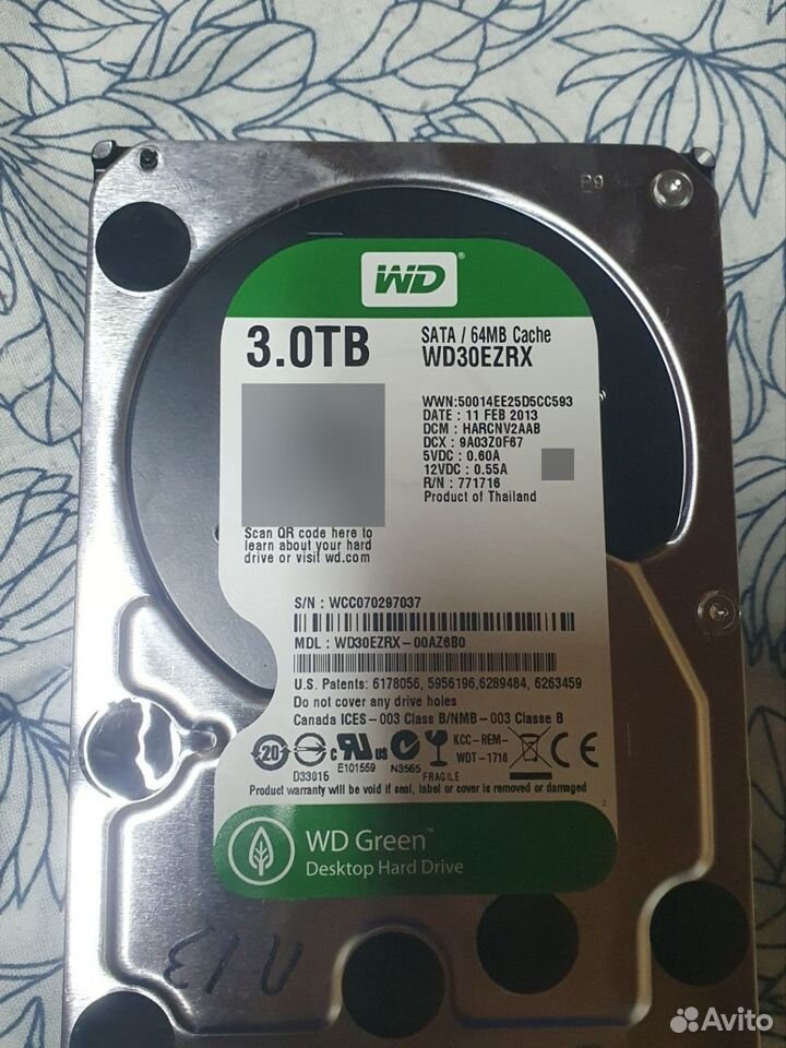 Hdd 3 тб