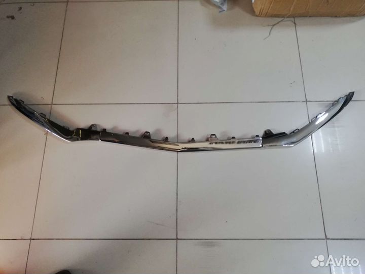 Хром (никель) на бампер Мерседес 212