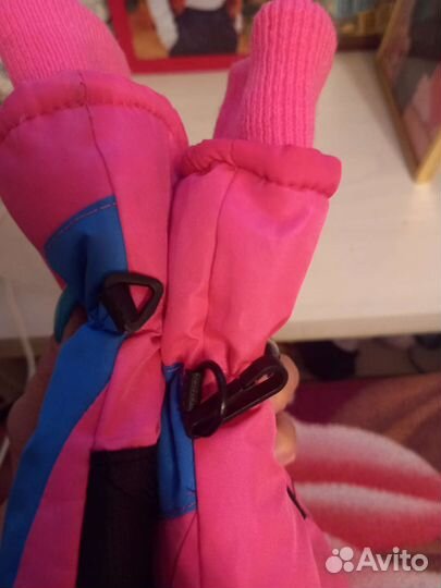 Варежки краги детские