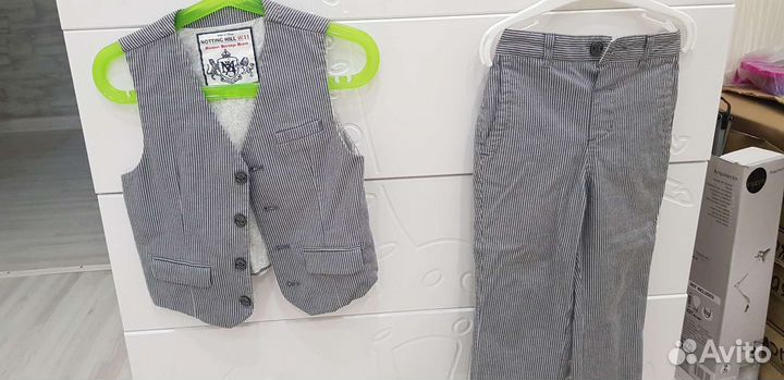 Костюм детский жилетка и брюки