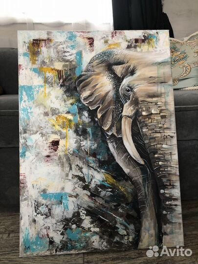 Картина «слон»