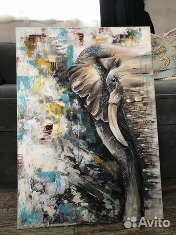Картина «слон»