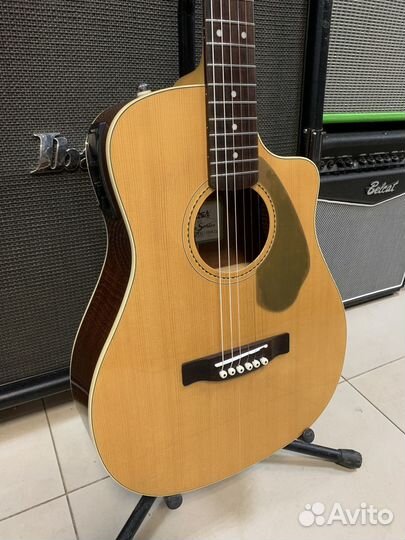 Гитара Fender Malibu CE форм Parlor + чехол