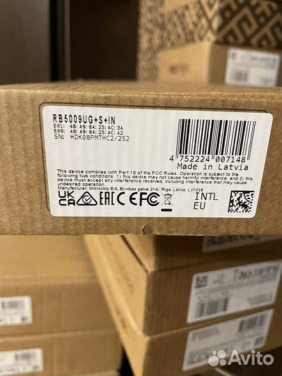 Mikrotik rb5009ug+S+IN