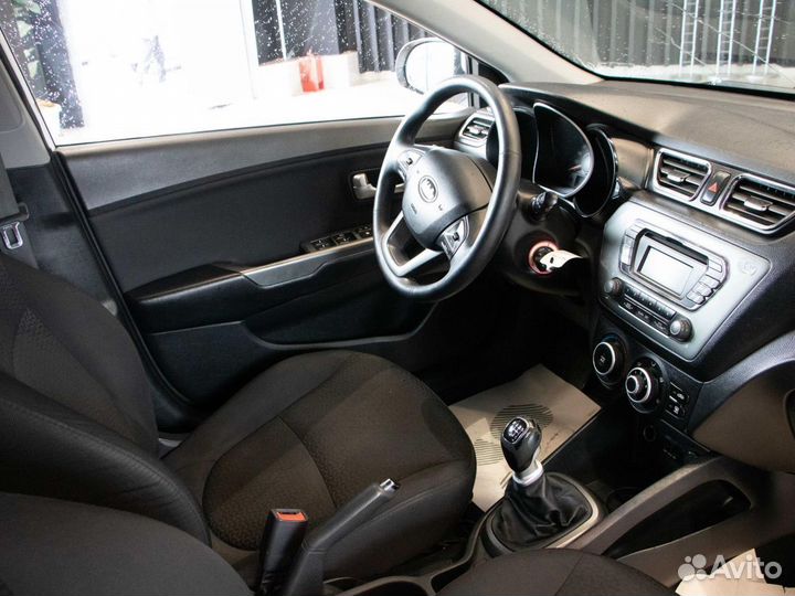 Kia Rio 1.6 МТ, 2014, 133 181 км