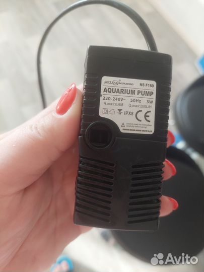 Аквариум с помпой и компрессором