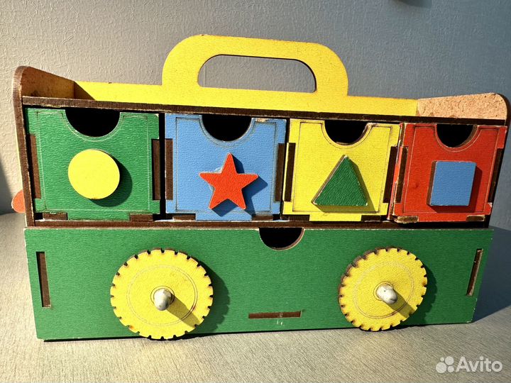 Сортер детский пазл монтессори