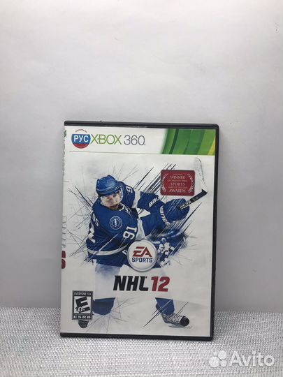 Диск Xbox 360 nhl12