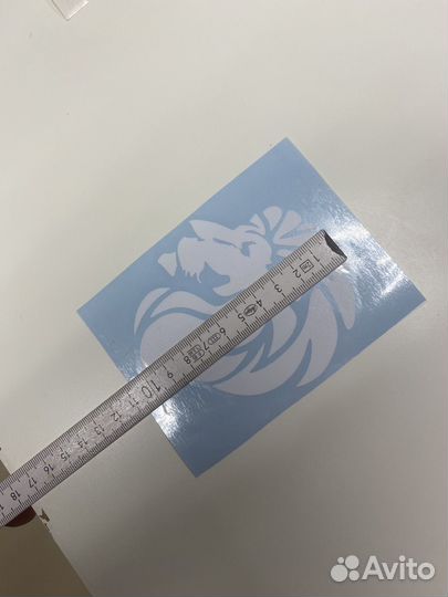 Наклейка на авто,реклама на заднее стекло