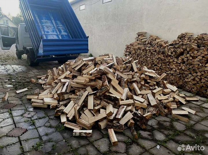 Дрова колотые березовые