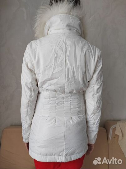 Парка женская с натуральным мехом