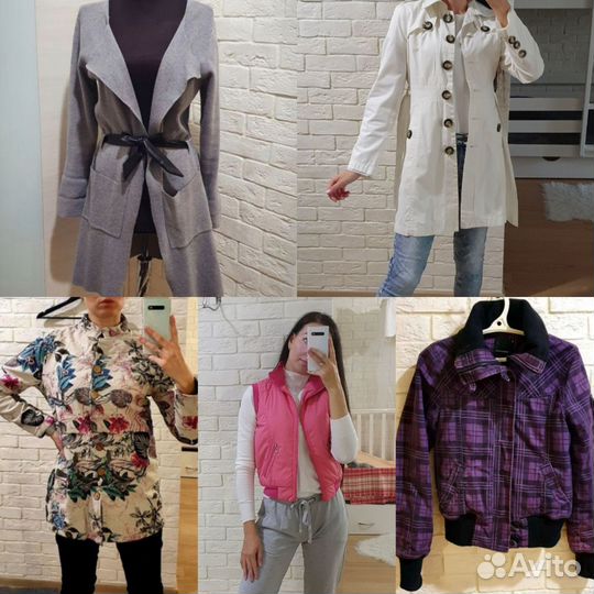 Верхняя женская одежда пакетом 42-44р