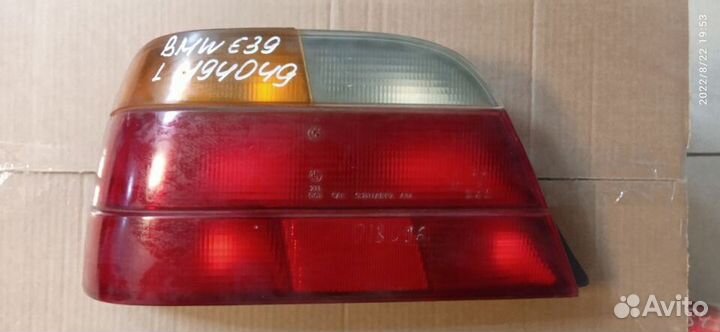 Фонарь задний Bmw e39 E38