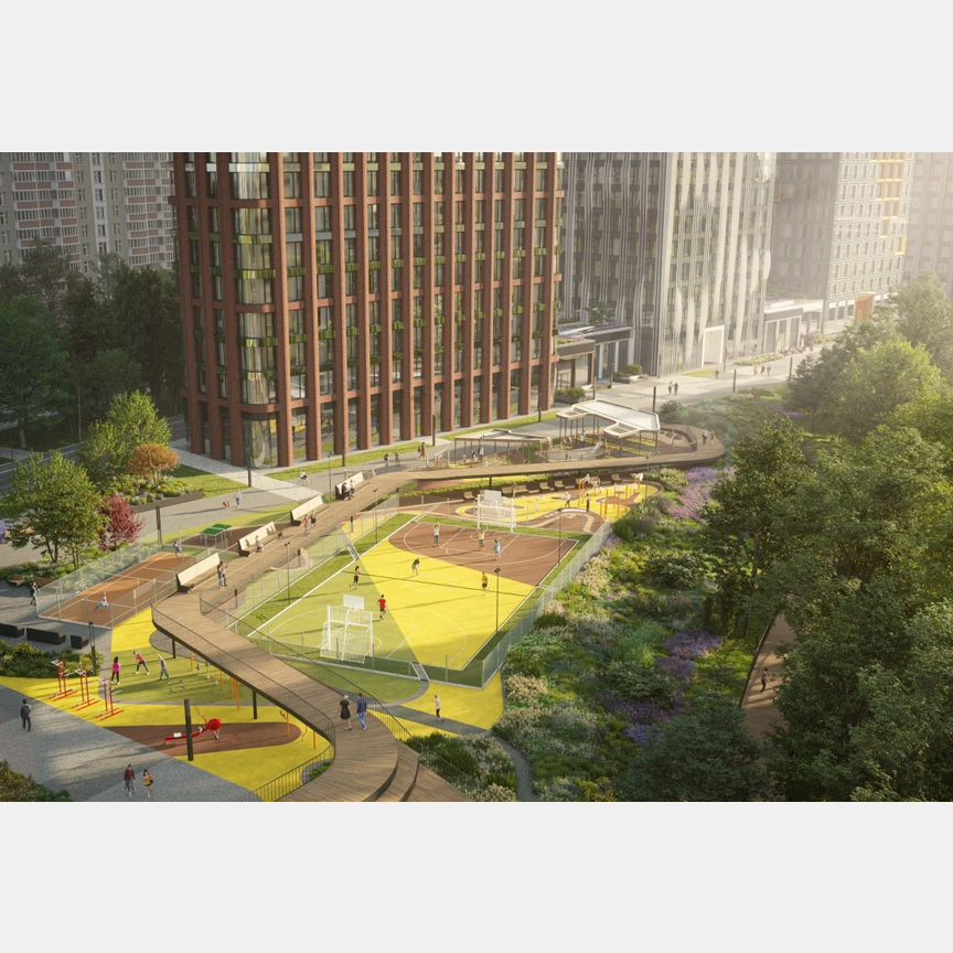 2-к. квартира, 39,6 м², 24/45 эт.