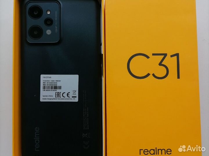realme C31, 3/32 ГБ