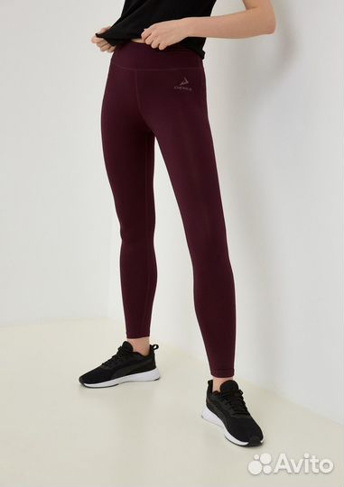 Demix леггинсы бордо
