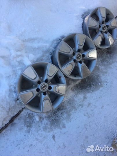 Литые диски r16 от nissan primera p12