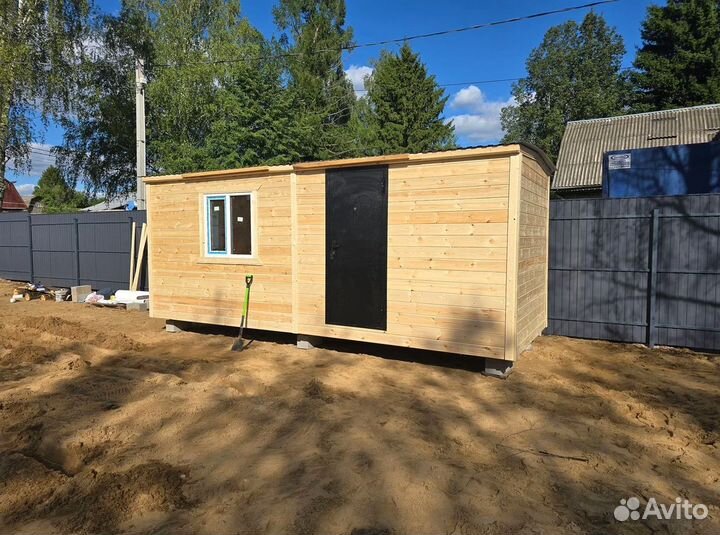 Бытовка деревянная утепленная