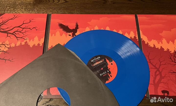 The Witcher 3 Wild Hunt blue vinyl 4LP