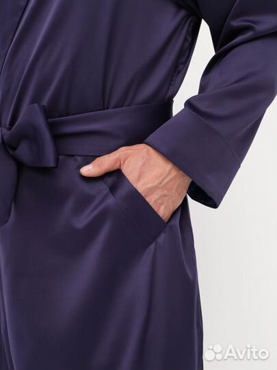 Халат мужской из шелка