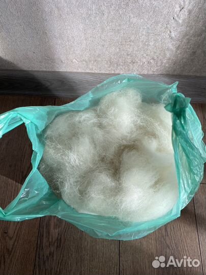 Собачья шерсть, пух самоеда