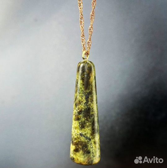 Змеевик амулет, подарок пожарному и спасателю