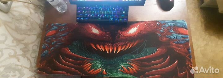 Коврик для мыши игровой размером 78x30