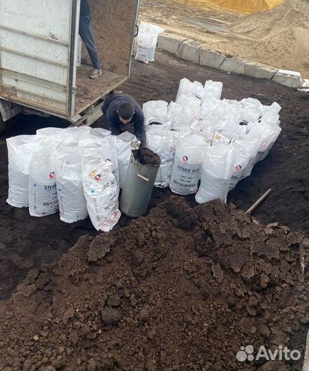 Торф низинный в мешках