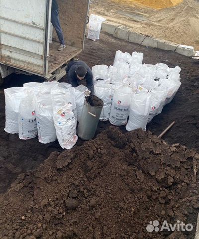 Торф низинный в мешках