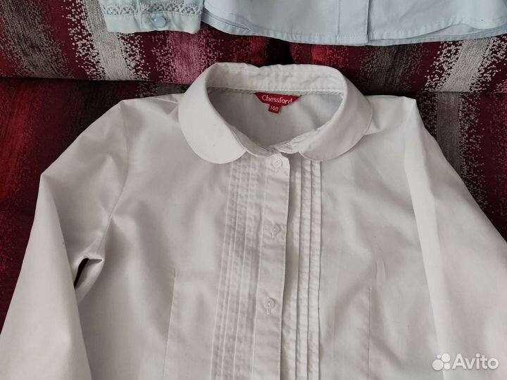 Для школы платье, сарафан,блузки для школы 140-146