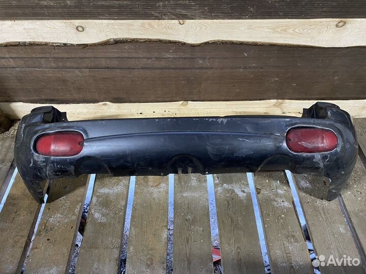 Бампер задний Санта Фе Классик (дорест)