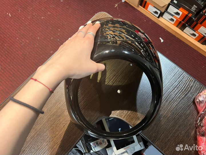 Обтекатель фары черный для мото