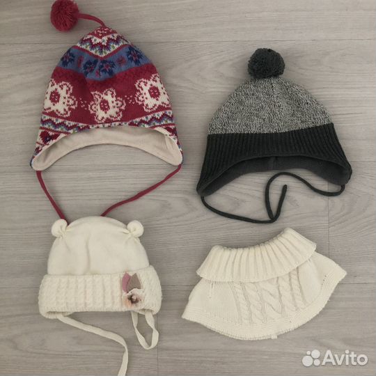 Шапки осень, зима р. 38-48