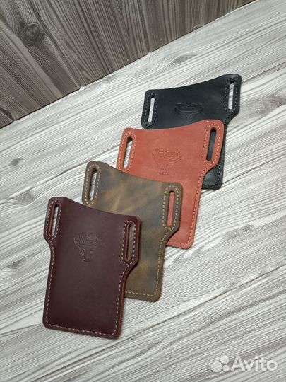 Винтажный Чехол-Кобура для телефона на ремень