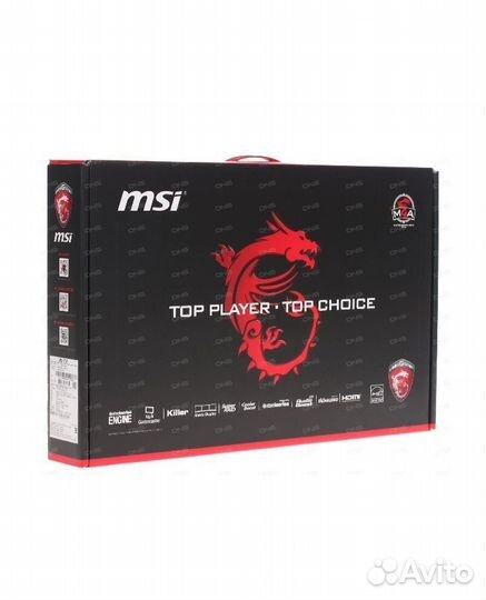 Игровой ноутбук 17 дюймов msi