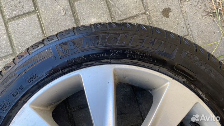 Диски r 16 литые с зимней резиной Michelin