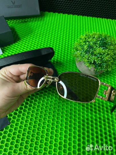 Очки Gentle Monster, золотистые