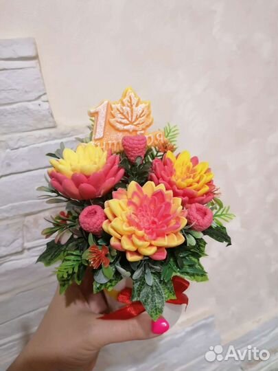 Композиции из мыла на 1 сентября